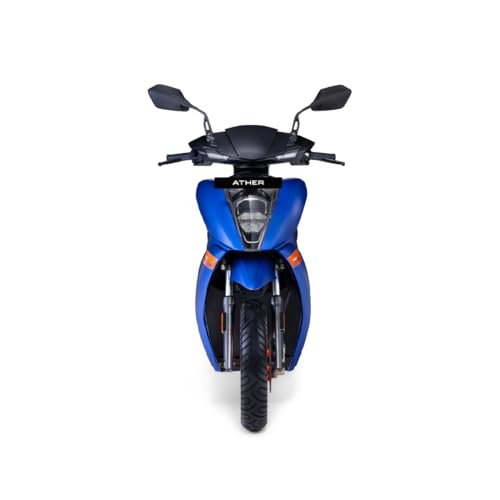 Image of ATHER 450 Apex 157 KM IDC Range in Indium Blue - Ex-Showroom