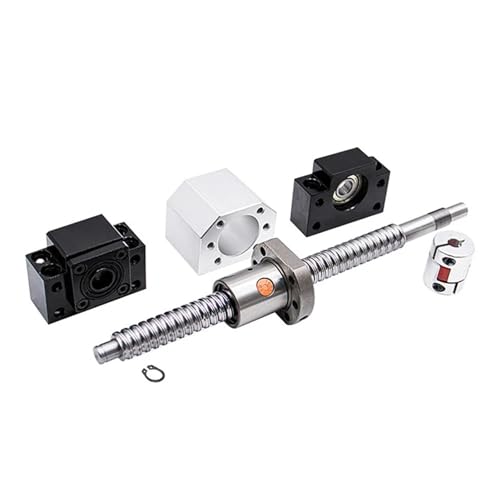 Vis à billes 1610 pour éliminer le jeu mécanique de transmission CNC avec écrou SFU1610 et support