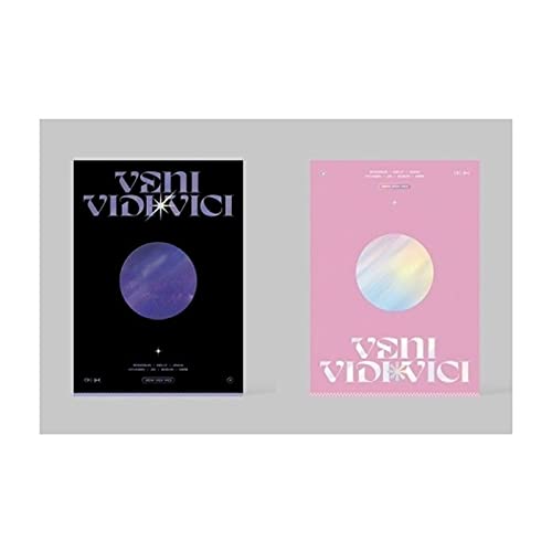 TRI.BE VENI VIDI VICI 1st Mini Album 2 Ver SET CD+92p PhotoBook+7p PostCard+1p Name Card+2p PhotoCard+1p Concept PhotoCard+1p Ticket+1p Sticker+Message PhotoCard SET+Tracking Kpop Sealed