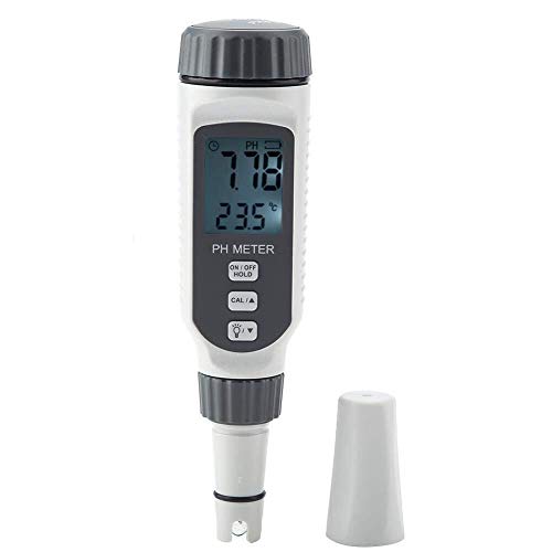 XUXUWA PH Meter Tester,Professional Portable Waterproof Quality Pen Water Tester Detector for Acidimeter Aquarium Water Acidity Meter