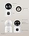 Anlapus C528 4MP Dual Lens(2MP+2MP) Indoor Security Camera, Motion Detect and Auto Tracking, Plug-in, 360° WiFi Pan/Tilt Camera, 2.4GHz WiFi, Two-Way Talk, Light & Siren alert, Memory Card Not Include