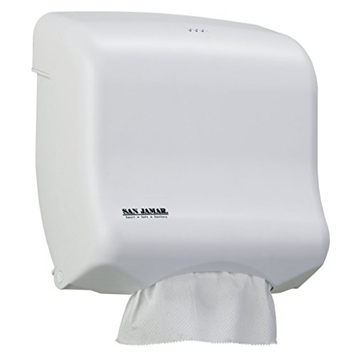 Toallas de papel dispensador San Jamar SANT1750WH multifold blanco para baño