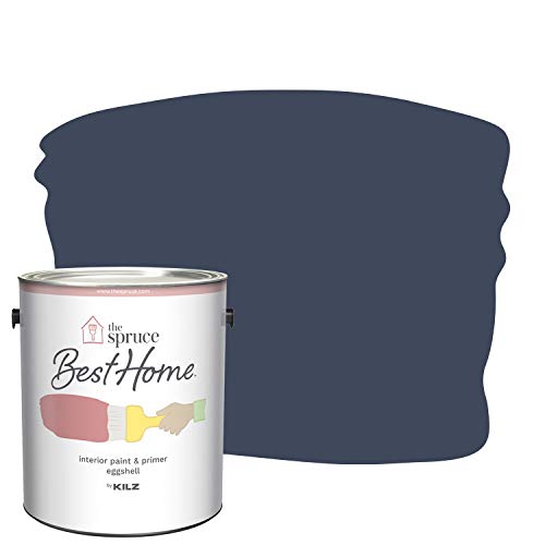 The Spruce Best Home by KILZ Interior Paint & Primer in One, Cosmic Sapphire, Eggshell, 1 Gallon