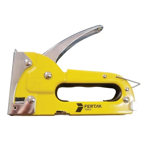 Kit 10 Grampeadores Profissional Tapeçaria Fertak 8mm