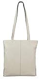 Höhe 34cm VOI Shopper-Tasche groß Schulter-Henkel-Tasche Leder Damen Blush