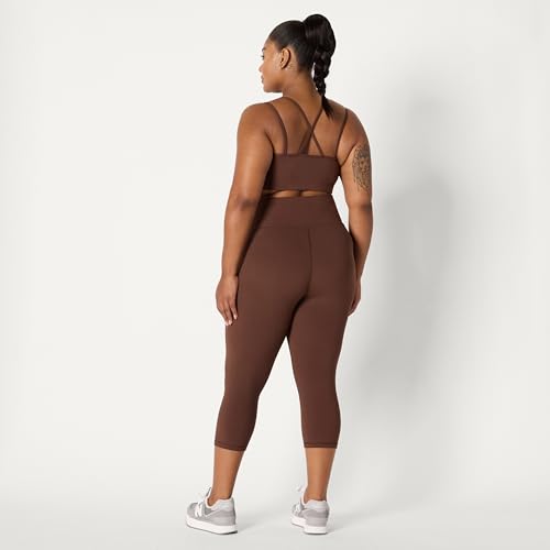 Amazon Essentials Women's Active Total Train Gym Workout Leggings, Rich Hazel, XX-Large by Amazon Essentials - Used condition - Image 7