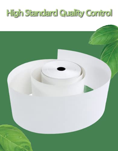 Pokanic 2 1/4 X 150' 1 Ply Bond White Paper Rolls Bond Kitchen Receipt Printer Pos Cash Register Compatible With Clover Epson Snbc Star Sam4S Ellix Bixolon Casio Sharp Printers Calculators (10 Rolls) #TOP2