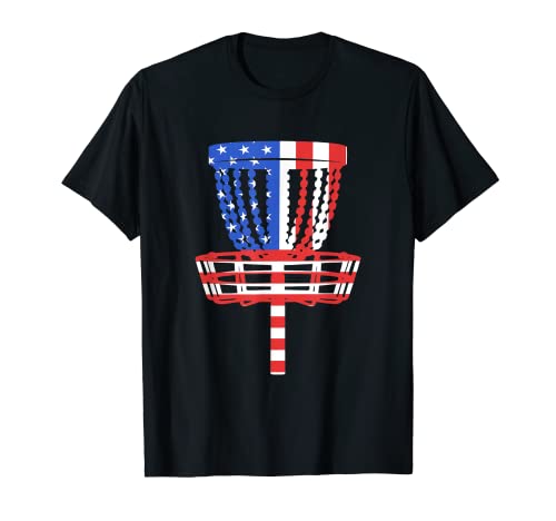 Disc Golf USA America Frolf Flying Frisbee Disco de golf Sport Camiseta