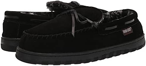 MUK LUKS Men's Paul Slipper, Black, 13 | Image 6