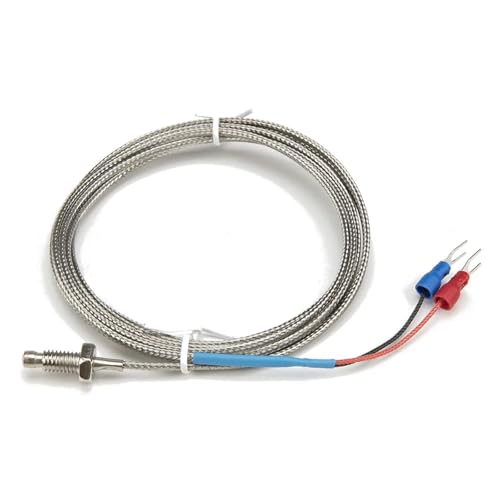 Sensor de temperatura tipo K M8 con cable de 2m para un control térmico eficiente 2