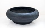 Kristin Decor Handmade Large Decorative Wooden Bowl for Farmhouse Kitchen Counter Decor or Coffee Ta