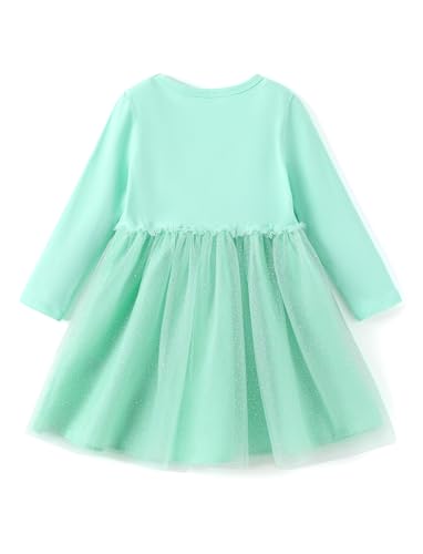 Image of Disney Princess Frozen Elsa Minnie Stitch Toddler Girl Tulle Tutu Dress Ruffle Sleeve Mesh Summer Birthday Party Clothes 2-9Y