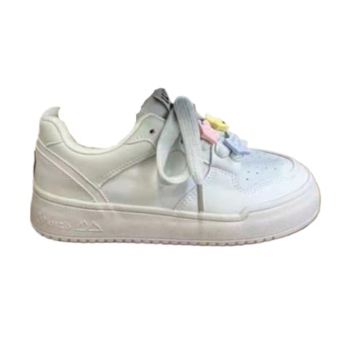 Cute Star Shoes for Girls - Chunky Platform Y2K Walking Sneakers Comfortable Accessories Include Stars