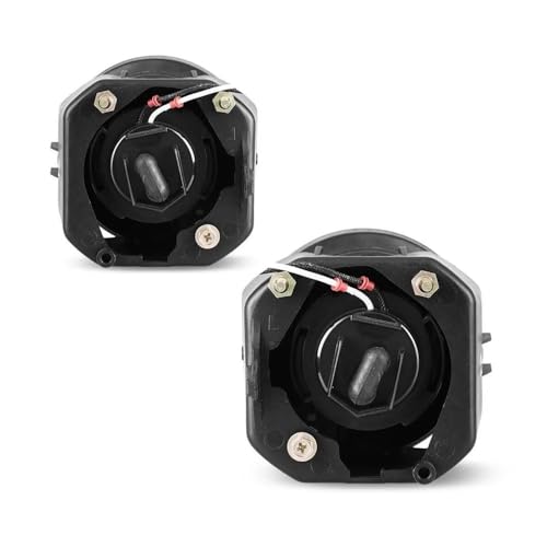 Fog lights para parachoques con kit de cableado de repuesto para modelos compatibles 2