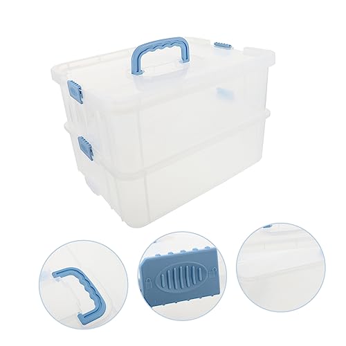 Boîte de rangement plastique pour jouets et blocs de construction SEWACC