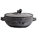 Earthenware Clay Pot Casserole Open Fire Old-Fashioned Clay Casserole Pot For Soup Household Unglazed Sand Coarse Stew Pot,22 * 9cm, Baifantastic