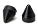 iJDMTOY Black Universal Fit Bump Protector Spike Guards Compatible with Most Car Front & Rear Bumpers