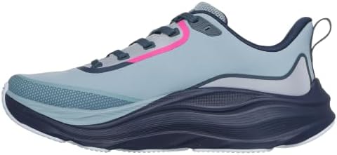 Skechers Women's Max Run VortezaSneaker, Slate Textile Trim, 8.5 US - 5