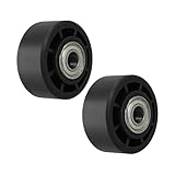 [Convient pour la maison et le studio de fitness] Pièce de rechange compacte et pratique avec environ 125 g par roue, idéal pour l'entretien de routine, le remplacement des pièces et la prolongation de la durée de vie des appareils.