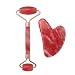 Zestaw do twarzy Zestaw narzędziowy Gua Sha Rolki masażu Twarzy SPA Do narzędzi do podnoszenia twarzy (kolor: rozmiar: jeden rozmiar) liujiapeng55 (Color : A, Size : One size)
