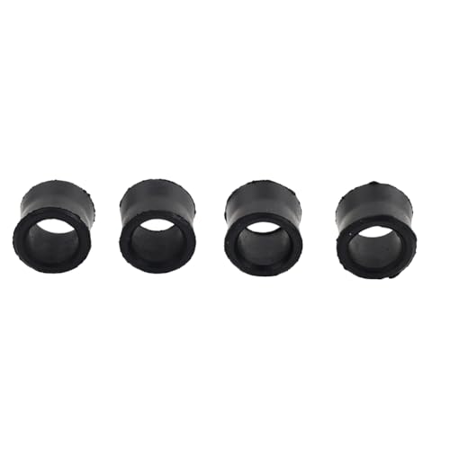 Rbanna1 52489-MW3-305 Shock Bushings Rear Shock Absorber Bushing 4 Pcs For HONDA GL1500C Valkyrie VTX1800 1300 97-09 Rubber Black