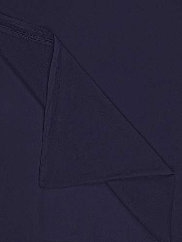 Woman's Navy Blue Chiffon Dupatta (Free Size)… 5
