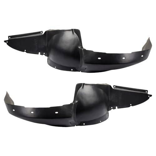 Image of TRQ Inner Fender Liner Set Compatible with 2005-2010 Chevrolet Cobalt 2007-2009 Pontiac G5 GM1250121 GM1251121