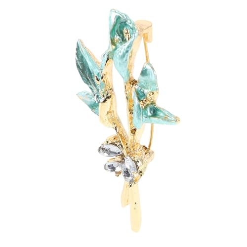Broche de fleur élégante pour ajuster une robe trop grande sans couture