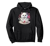 Charming Kitten Teacup Floral Expressions