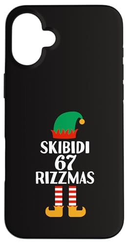 67 Christmas Skibidi 67 Rizzmas Funny Gen ZXO Xmas 6 7 X}zP[X iPhone 16 Plus p