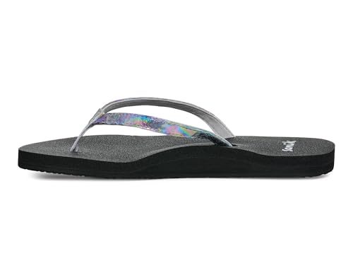Sanuk Yoga Joy II Irisdescent | Flip Flops for Women | Yoga Sandals For Women | Women's Beach Sandals | Memory Foam Footbed3