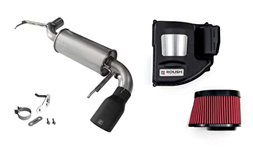 Roush Axle Back Exhaust System and Cold Air Intake for 2021-2023 Ford Bronco