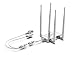 VONETS VBG1200 Mini Wireless-Industrie-Dual-Ban... mit 2,4 GHz / 5 GHz und 4 externen Antennen, ideal für Industrieanlagen, SPS, Roboter