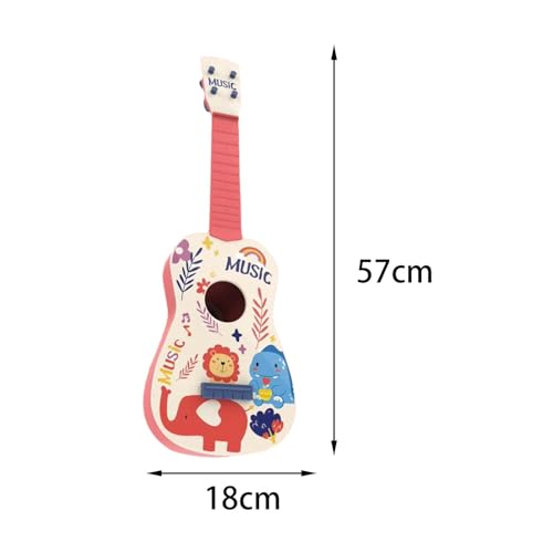 F Fityle Mini Guitare Ukulele pour Enfants, Taille compacte, Jouets pour bébés débutants, Instrument éducatif, Cadeau de Nouvel an et de noël , Rose - Les Beatles, Paul McCartney, John Lennon, RIngo Starr, George Harrison F Fityle Mini Guitare Ukulele pour Enfants, Taille compacte, Jouets pour bébés débutants, Instrument éducatif, Cadeau de Nouvel an et de noël , Rose – Image 4