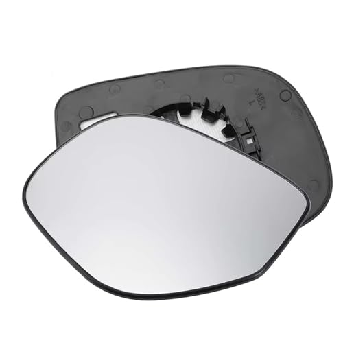 Verre rétroviseur gauche chauffant blanc pour ASX 2010-2023 et Outlander 2012-2021