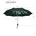 Sletend Forest Dragon Starry Sky Dragon Green Portable Folding Windproof Automatic Umbrella,One Touch Auto Open and Close Button Compact Travel Umbrella for Women Men Kid