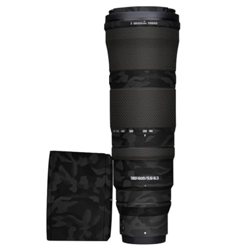 Bouchon d'objectif pour Nikon Z 180-600 mm camouflage autocollant idéal pour la photo de nature