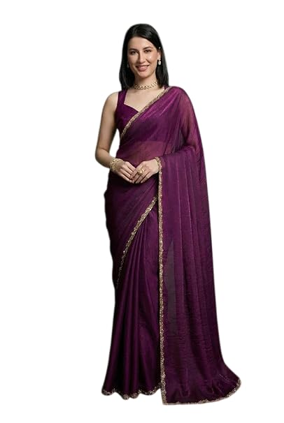 AD'S CROWN Women's Mint Green Linen Blend Saree with Golden Zari Border, Woven Traditional Saree, Free Size-picture-20