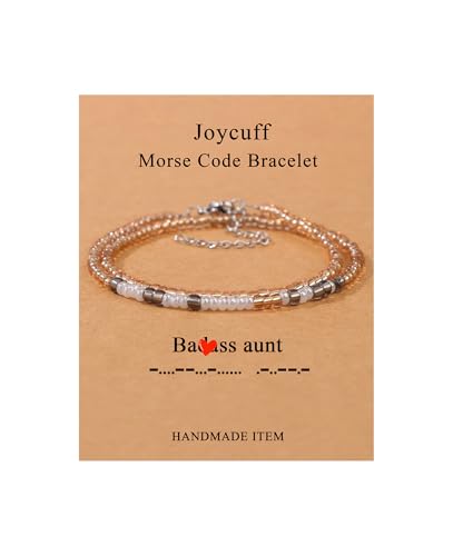 Image of JoycuFF ๐ ๐ผ๐ฟ๐๐ฒ ๐๐ผ๐ฑ๐ฒ ๐๐ฟ๐ฎ๐ฐ๐ฒ๐น๐ฒ๐๐ ๐ณ๐ผ๐ฟ ๐ช๐ผ๐บ๐ฒ๐ป Inspirational Gifts Beads Bracelets for Women Encouragement Birthday Gifts for Daughter Sister Niece Granddaughter Mom Best Friend