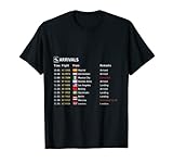 Camiseta 'Travel' Airport Arrival Board Passport Traveler Tee Camiseta