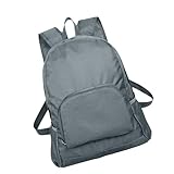 Mochila | Bolsa de viaje plegable | Senderismo impermeable empacable | Mochila de hombro pequeño para hombres para mujeres acampando al aire libre viaje de vacaciones de vacaciones de