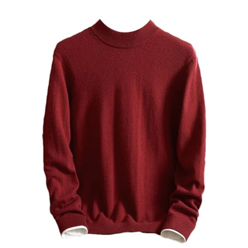 Pull chaud à demi-col Kelsiop en tricot à bascule coupe cintrée homme