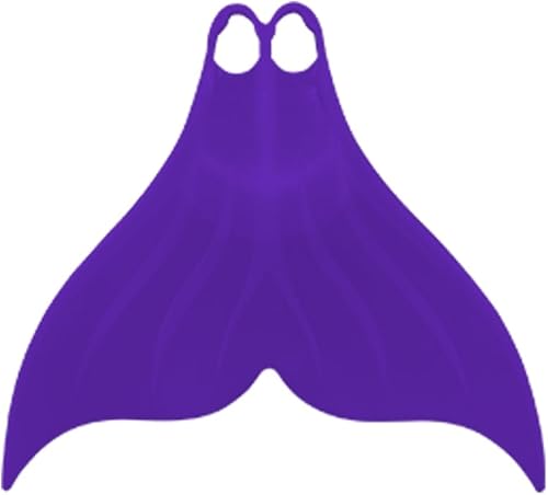 Miniatura 10 de Aletas Sirena - Monaleta de natación para esnórquel, buceo, natación, aletas para adultos, hombres y mujeres