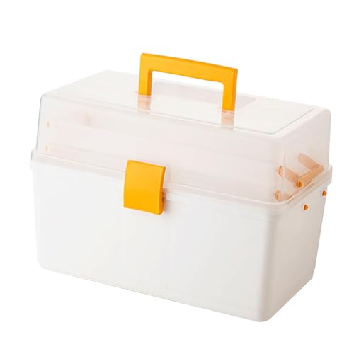 Organizador de caja de herramientas – Caja de almacenamiento de piezas pequeñas, pesos de pesca, hundimiento, kit de equipo de señuelos, equipo de cebo, organizador de hardware para clavos, pernos