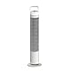 Newlux - Turmventilator ohne Flügel W80 (45W) 3 Geschwindigkeitsstufen, 70° Oszillation und Timer 120min. Standventilator mit Kupfermotor und Transportgriff. Keine Installation (Weiß)