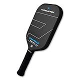 Paddletek Bantam TKO-CX 12.7mm Pickleball Paddles with Polymer Honeycomb Core - Unidirectional Carbon Fiber – Torsional Weighting & High Tack Performance Grip - USAPA Approved - 5.75 Inch Handle