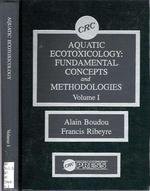 Hardcover Aquatic Ecotoxicology: Fundamental Concepts and Methodologies, 1 Book