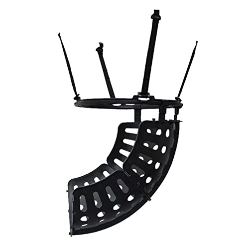 Ryanang Basketball Hoop Returner Shot Return Apparatus Simple Attachment for Black Training R