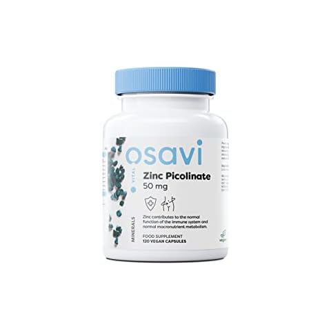Osavi Zinc Picolinate, 50mg - 120 Vegan caps Cover