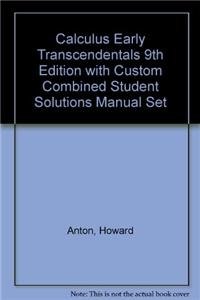 Calculus Early Transcendentals 9th Edition with... 0470565047 Book Cover